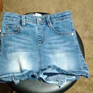 Jean skirt Bolt in shorts